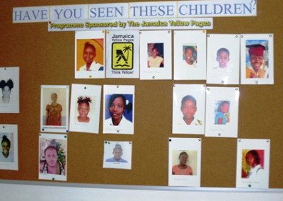 Missing children photos